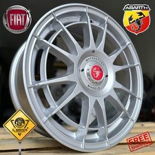 Motorsport Kit 4 Cerchi in lega 16" Compatibili con Fiat 500 500e 595 695 Abarth