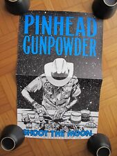 Pinhead Gunpowder Shoot The Moon Lp cd promo poster green day adeline records