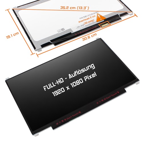 Display led opaco - 13,3",