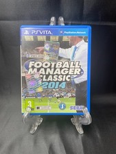 FOOTBALL MANAGER CLASSIC 2014 SONY PLAYSTATION VITA / COMPLETO CON MANUALE