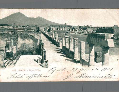 Napoli pompei foro - civile, f