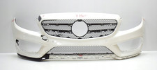 MERCEDES CLASSE C W205 AMG ORIGINALE PARAURTI ANTERIORE + GRIGLIA