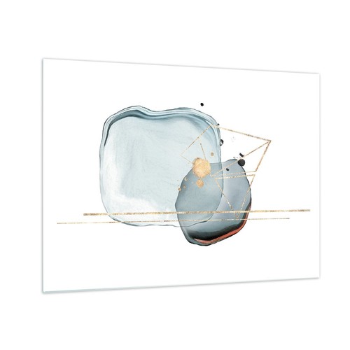 Quadro vetro 70x50cm una - su,