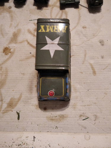 Camion militare latta made - militare-,