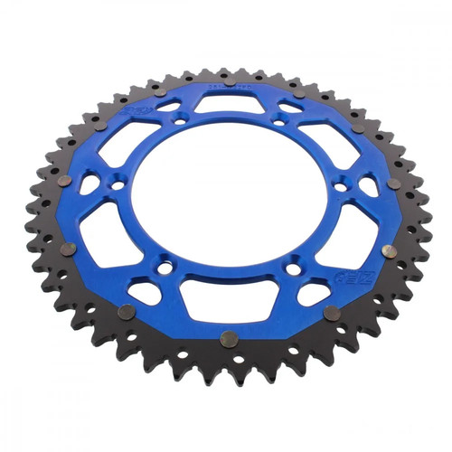 Pignone alluminio blu denti - alluminio,