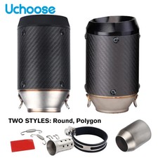 Tubo Scarico Moto Down Fibra