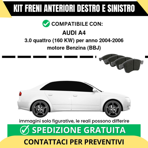 Pastiglie freno anteriori per - freno,