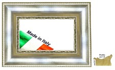 Cornice in legno argento