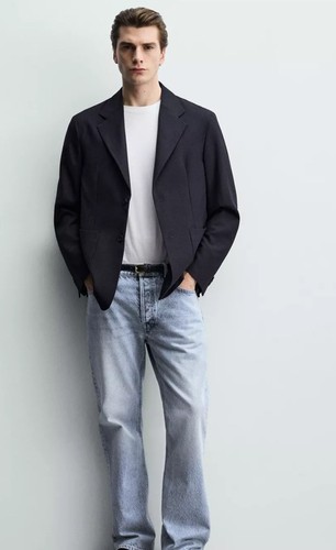 Giacca sportiva blazer blu