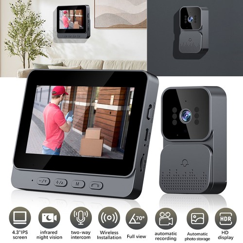 Smart doorbell chime - doorbell, video