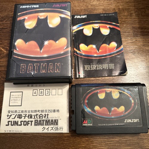Sunsoft batman sega mega - batman,