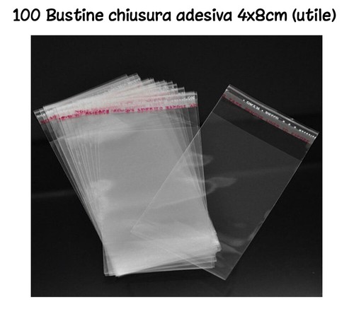 Bustine plastica trasparenti - bustine,