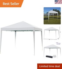 Quick Setup 10' x 10' Canopy Tent with UV Protection for Outdoor Gatherings