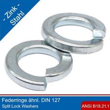 Anello Molla Asme B18.21.1