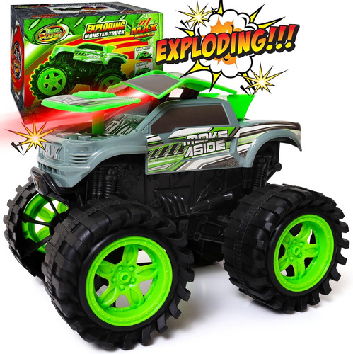 Monster truck esplodente - monster,