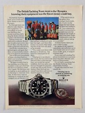 Pubblicità Vintage ROLEX Submariner Acciaio Anni 70 Seventies Orologio Steel