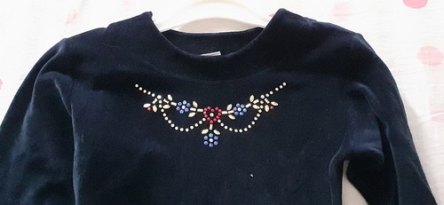 Vestito bimba anni velluto - bimba,