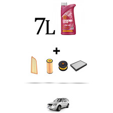 HOFFCAR Kit tagliando 4 FILTRI