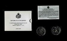 5-10 euro argento San Marino