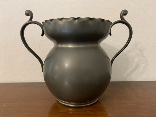 Vaso peltro vintage - in,