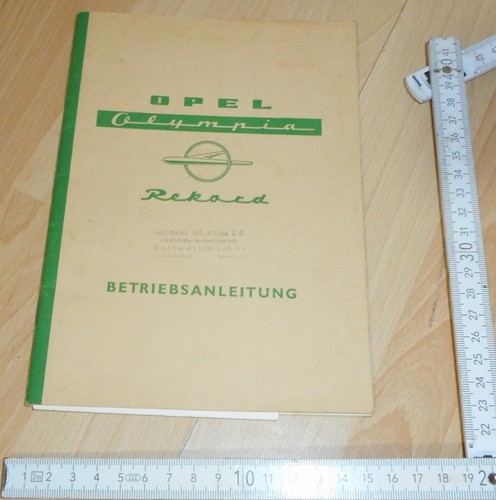 Vecchio libretto istruzioni - vecchio,