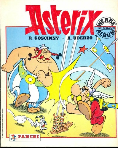 Panini asterix sticker - panini,