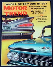 Motor Trend November 1958