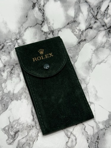 Pochette green rolex - rolex, porta