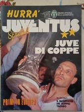 HURRA' JUVENTUS-GIUGNO 1990-COPPA UEFA-COPPA ITALIA-NUMERO SPECIALE-SPORT-CALCIO