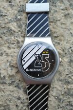 JUVENTUS orologio originale per i 25 scudetti, cinturino in plastica, pila nuova