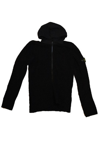 Stone island felpa - stone, nera