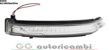 Fanalino specchio per nissan - fanalino,