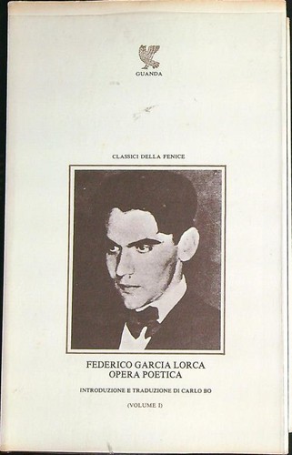 Opera poetica vol - 1, garcia