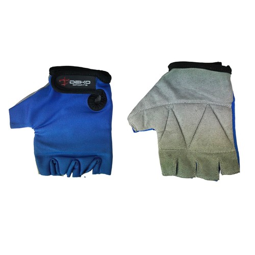 Guanti ciclismo estivi blu - guanti,