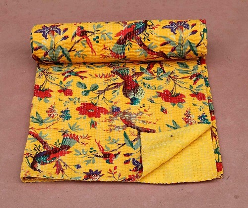 Trapunta kantha cotone fatta - trapunta,