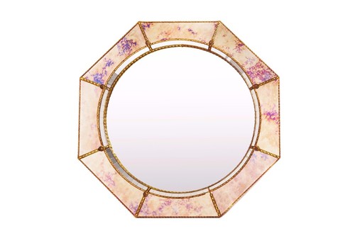 Specchio veneziano ottagonale