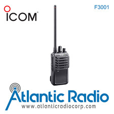 Icom F3001 Radio analogica VHF portatile bidirezionale | VHF (136-174 MHz)