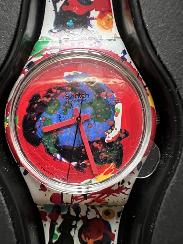 Swatch gz123 sam francis art - swatch,