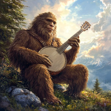 Adesivo murale adesivo bigfoot