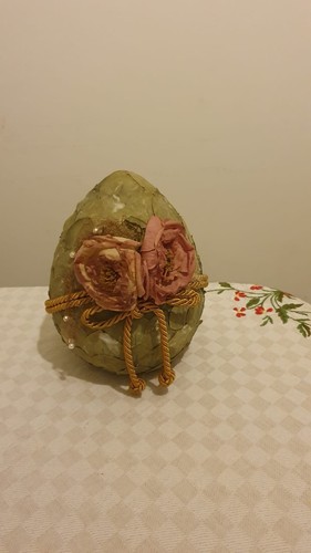 Uovo pasqua stoffa - uovo,