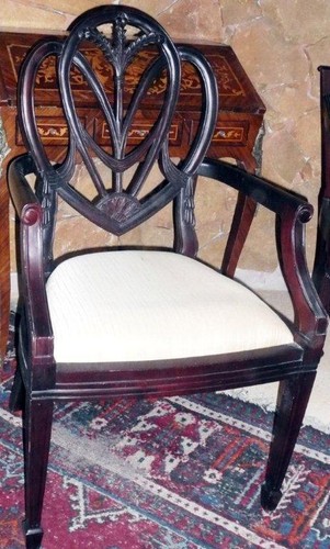 Sedia con braccioli poltrona - braccioli,