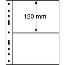 Conf. 10 Fogli LEUCHTTURM serie OPTIMA Polymer 2C - 2 TASCHE 309942