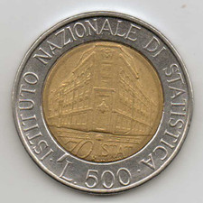 ITALIA - 500 LIRE 1995 -