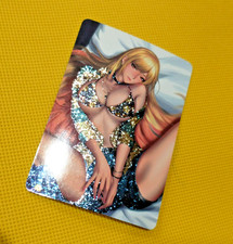 Carta Holo personalizzata My Dress-Up Darling Marin Kitagawa sexy ACG Waifu bellezza personalizzata