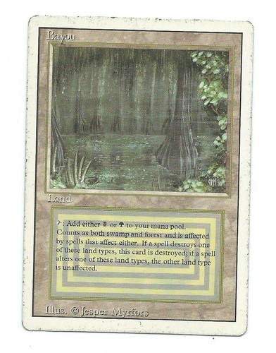 Magic mtg bayou revised - 1x,