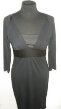 Raffinato Vestito I BLUES GRUPPO MAX MARA  Tg. 40 Aderente in Seta e Lana