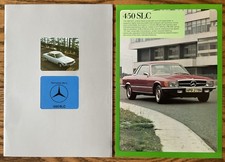 Brochure Mercedes Benz 450 SLC