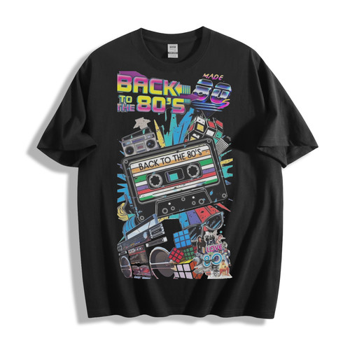 Shirt back the 80s - t-shirt,