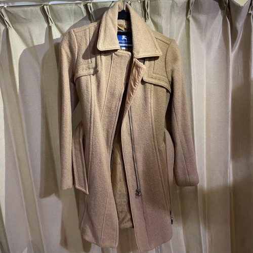 Cappotto lungo burberry blue - cappotto,