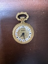 Ciondolo orologio vintage oro